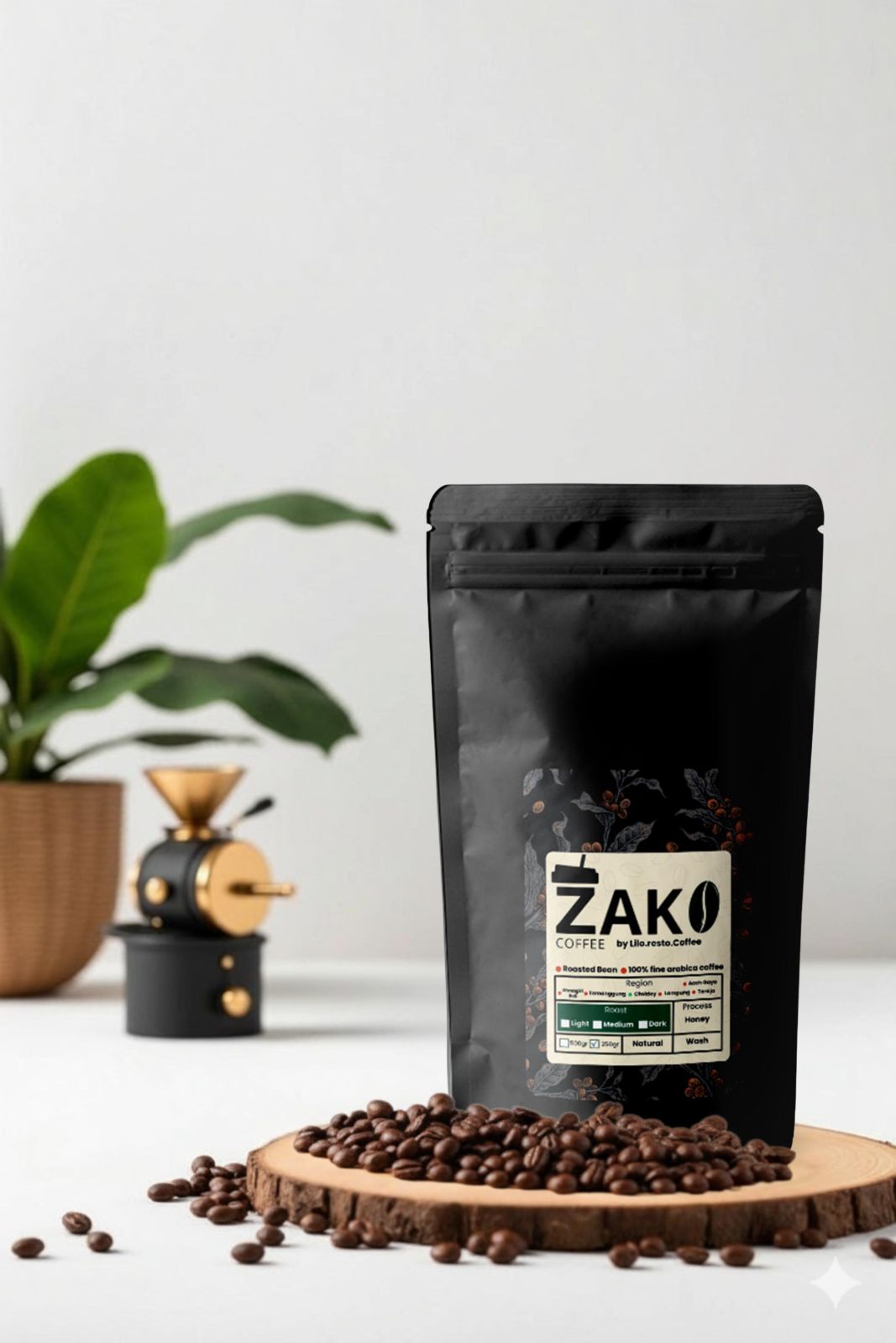 ZAKO Premium Roasted Bean (250 gram)