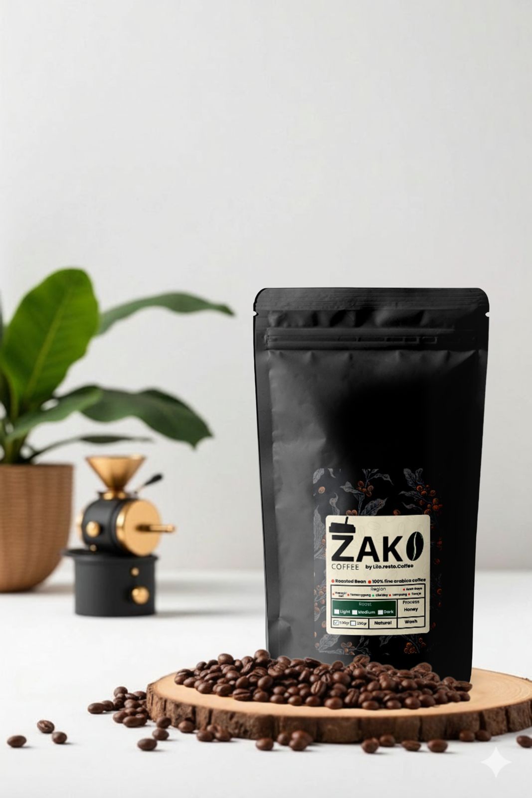 ZAKO Premium Roasted Bean (500 gram)